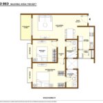 bhartiya-city-nikoo-4-2-bedroom-floor-plan