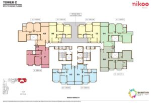 bhartiya-city-nikoo-4-tower-layout
