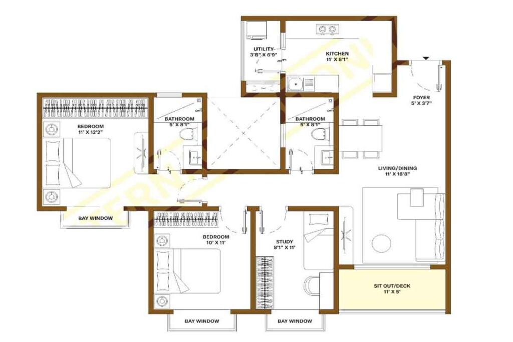 bhartiya-garden-estate-3-bhk-plan