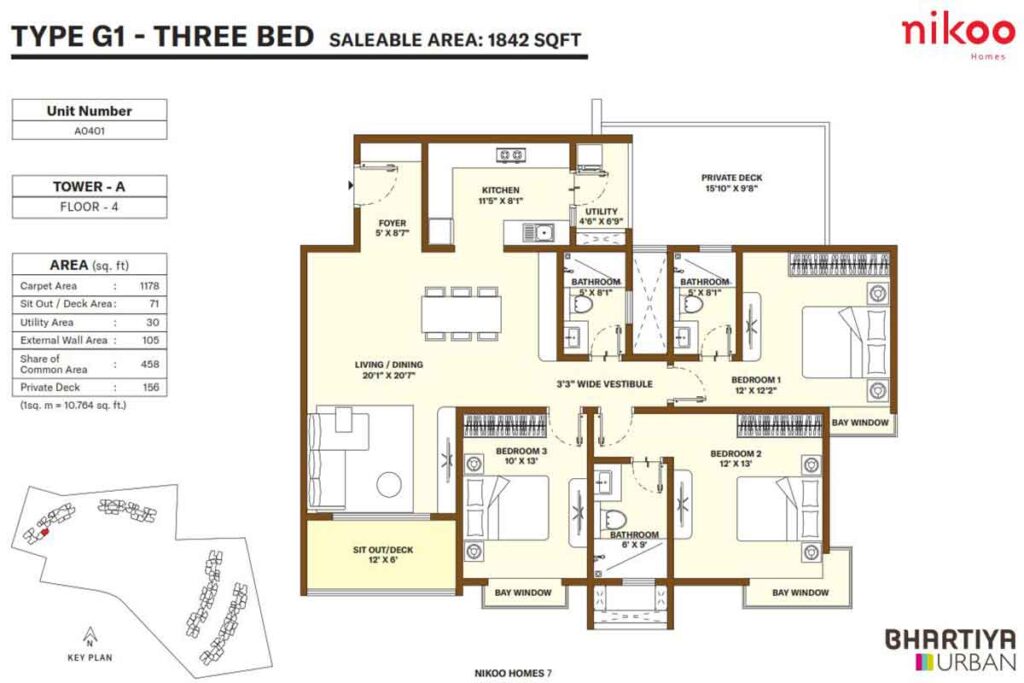 bhartiya-garden-estate-3-floor-plan